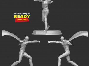 One-Punch Man 3D 打印模型