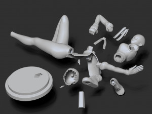 yuri sakazaki - king of fighters fanart 3D 打印模型