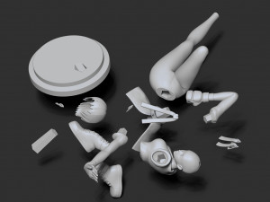 yuri sakazaki - king of fighters fanart 3D 打印模型