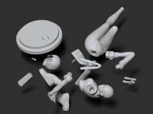 yuri sakazaki - rey de los luchadores fanart Modelo de impresión 3D