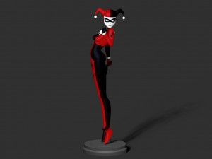 harley quinn fanart Modelo de impresión 3D