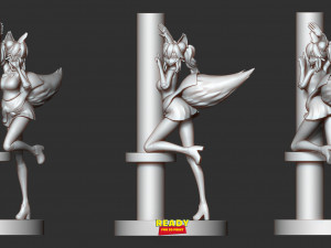 tamamo-no-mae - fate fanart 3D Druckmodell