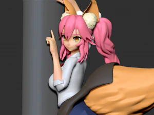 tamamo-no-mae - fate fanart 3D Print Model