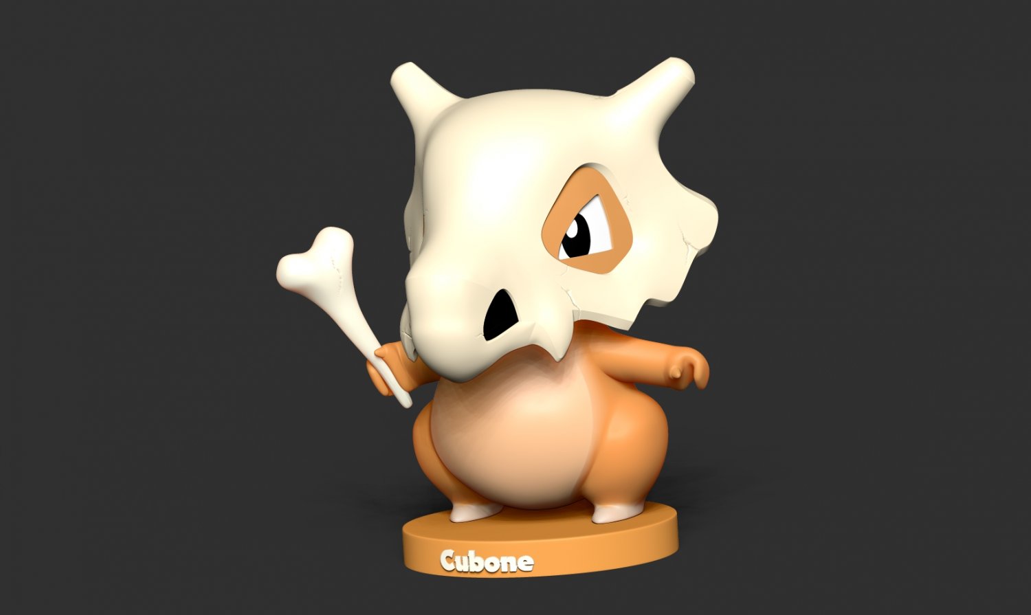 Cubone Pokemon Fanart 3d Model In Monsters Creatures 3dexport < 3 i love you my motherless bone dino. cubone pokemon fanart 3d model in monsters creatures 3dexport