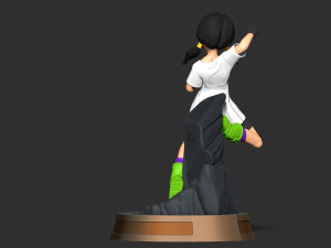 Videl - dragon ball fanart 3D प्रिंट मॉडल