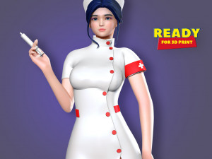 nurse 3D Print Model