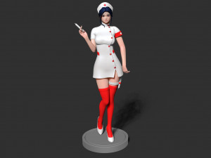 nurse 3D-printmodel