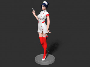 nurse 3D-printmodel