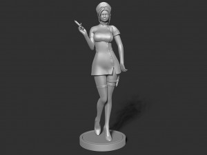 nurse 3D-printmodel