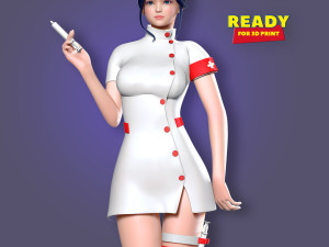 nurse 3D-printmodel