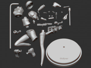 spiner erica - the initial fanart Model Cetak 3D