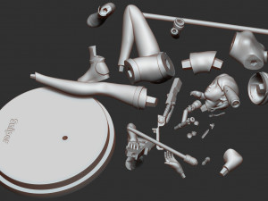 spiner erica - the initial fanart Model Cetak 3D
