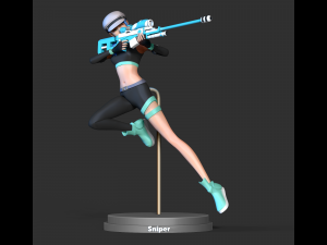 spiner erica - the initial fanart Model Cetak 3D