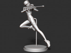 spiner erica - the initial fanart Model Cetak 3D