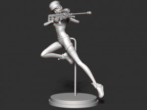 spiner erica - the initial fanart 3D Print Model