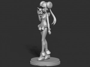 rosa - pokemon masters fanart Modèles 3D en vedette