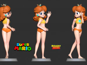 princess daisy 3D Print Model