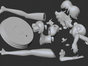 princess daisy 3D Print Model
