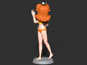 princess daisy 3D Print Model