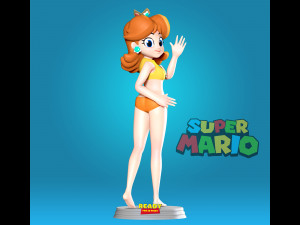 princess daisy 3D Print Model