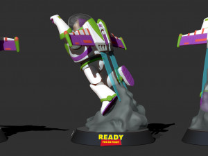 buzz lightyear 3Dプリントモデル