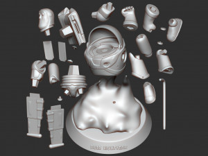buzz lightyear 3Dプリントモデル