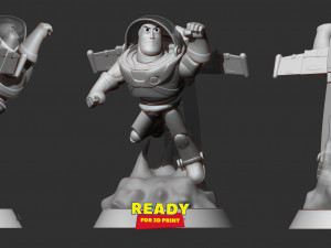 buzz lightyear 3Dプリントモデル