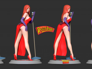 jessica rabbit Modelo de impresión 3D