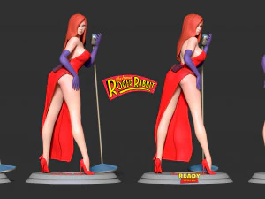 jessica rabbit 3D Print Model