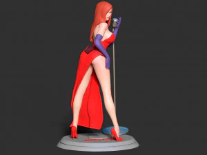 jessica rabbit 3D Print Model