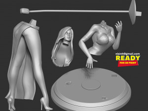 jessica rabbit Modelo de impresión 3D