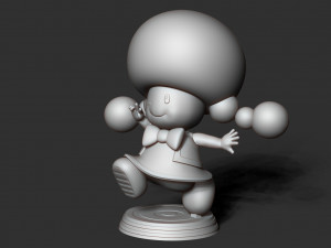 toadette - super mario fanart Modelo de Impressão 3D
