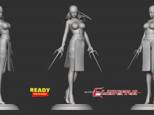 elektra 3D Print Model