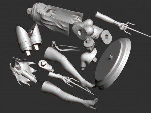 elektra Model Cetak 3D