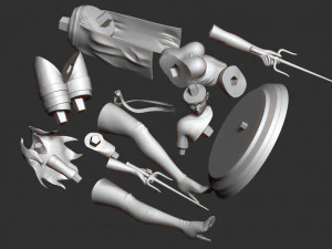 elektra 3D Print Model