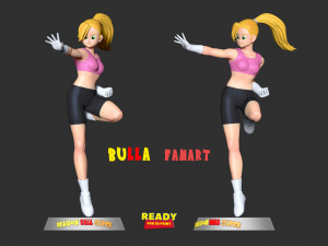 bulla - dragon ball super fanart 3D Принт Модель