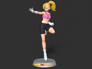 bulla - dragon ball super fanart 3D Принт Модель
