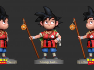 son goku 3D-Druckmodell