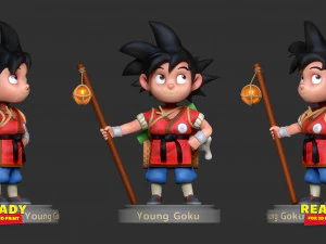 son goku 3D Print Model