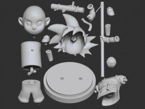 son goku 3D Print Model