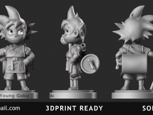 son goku 3D-Druckmodell