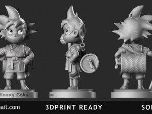 son goku 3D Print Model