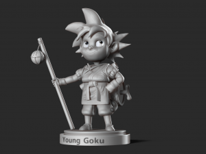 son goku 3D-Druckmodell