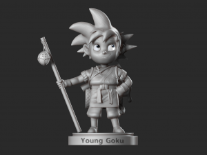 son goku 3D-Druckmodell