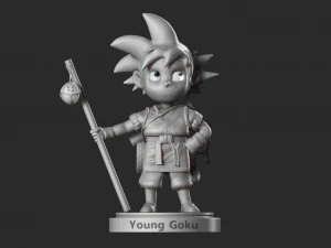 son goku 3D Print Model