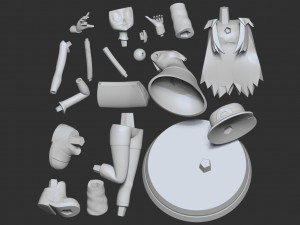 Leaf - pokemon trainer Model Cetak 3D