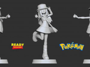 Leaf - pokemon trainer 3D Print Model