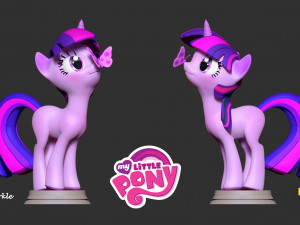 twilight sparkle - little pony Modèles 3D en vedette