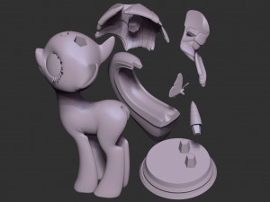 twilight sparkle - little pony Modèles 3D en vedette