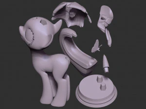 twilight sparkle - little pony 3D Print Model
